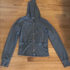 Yogi Gray zip-up Jacket